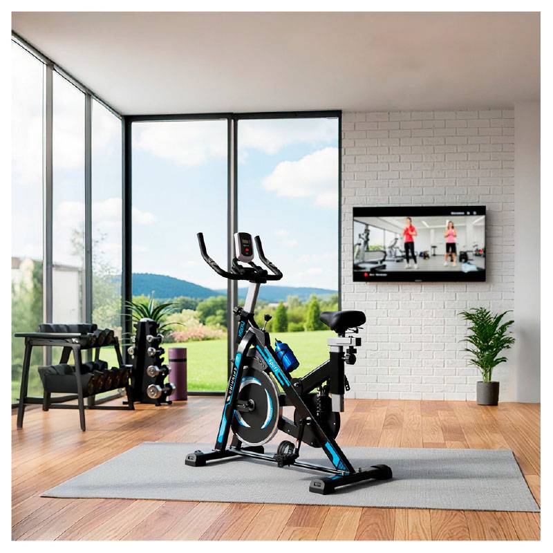 Bicicleta Fija Noga CL-600 vista lateral