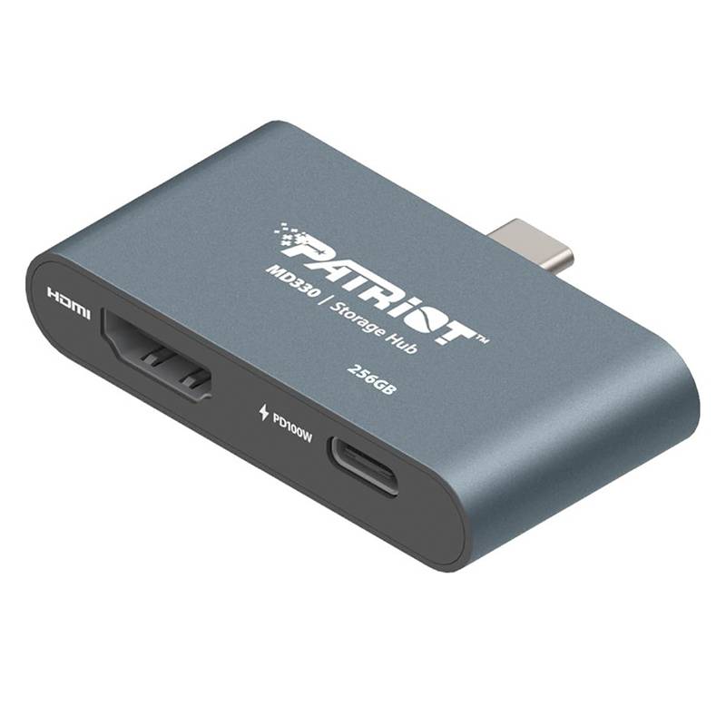 Hub Patriot MD330 256GB detalle lateral