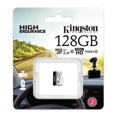 Microsd Kingston 128Gb High Endurance Clase 10
