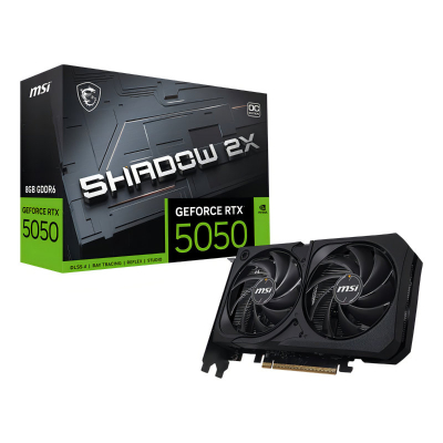Placa De Video Msi Rtx 5050 Shadow 2X Oc 8Gb Gddr6