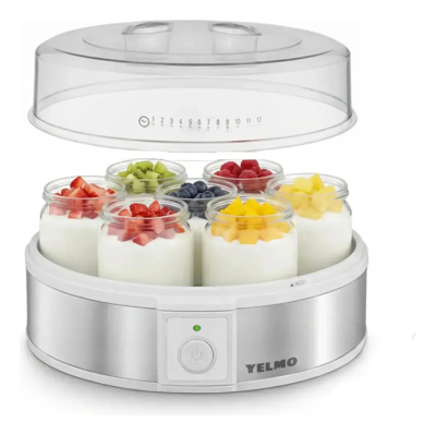 Yogurtera Yelmo C/7 Frascos 20W Yg-1700