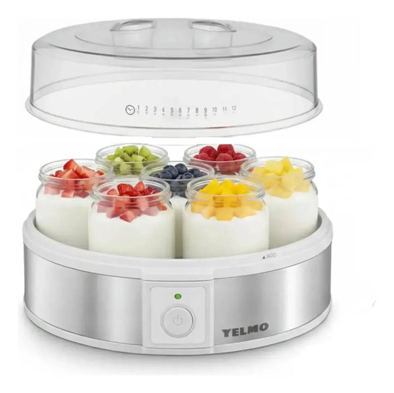 Yogurtera Yelmo C/7 Frascos 20W Yg-1700