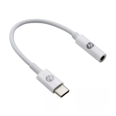 Adaptador De Audio Hp Usb-C A Jack 3.5Mm Blanco Dhc-Tc130