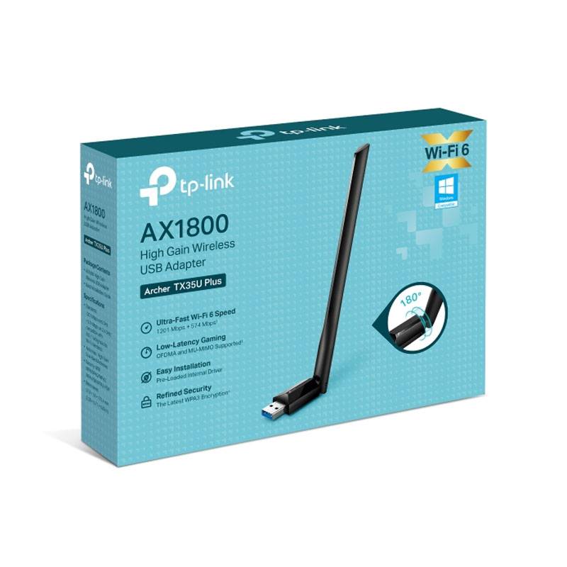 Outlet Adaptador Wi-Fi Tp-Link Tx20Uh Ax1800 Alta Ganancia