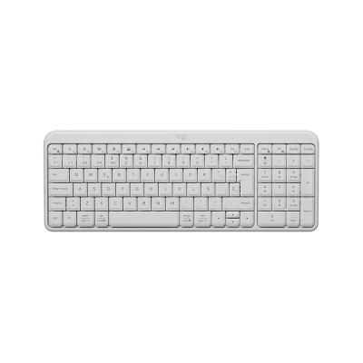 Outlet Teclado Logitech K250 Pebble Bluetooth White
