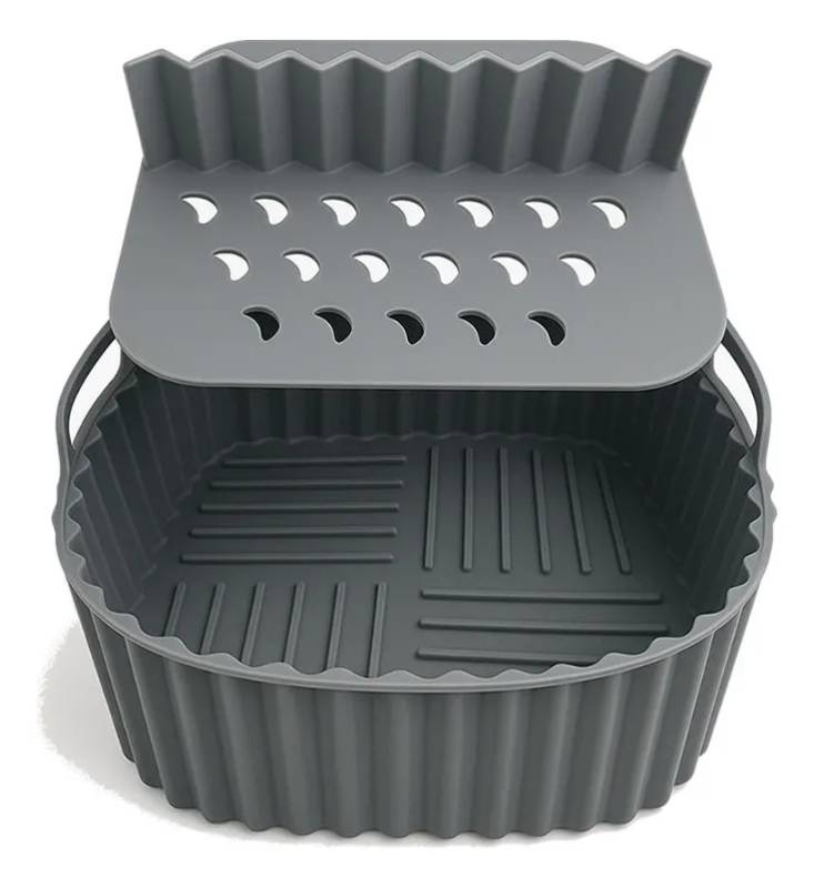 Molde Hudson Silicona C/Division 22Cm Set X2 P/Freidora