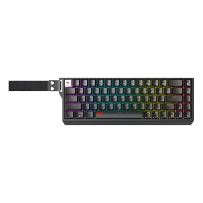 Teclado Gamer Havit Kb922L Rgb 65 Teclas Black