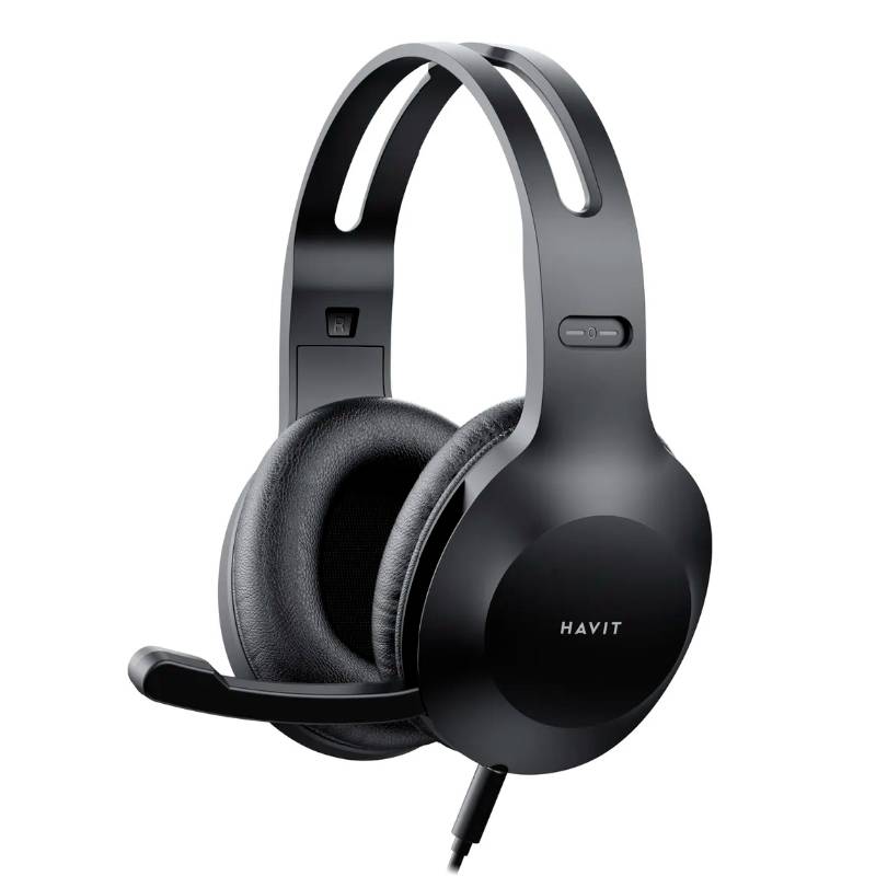 Auricular Havit H220D Black Con Micrófono Cableado