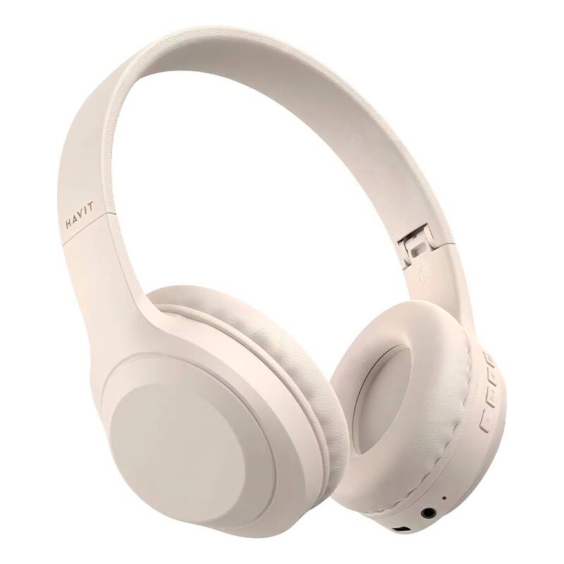 Auricular Inalámbrico Havit H628Bt Beige Bluetooth