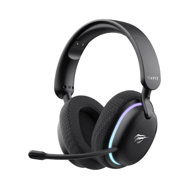 Auricular Gamer Havit Fuxi-H7 Black Wireless