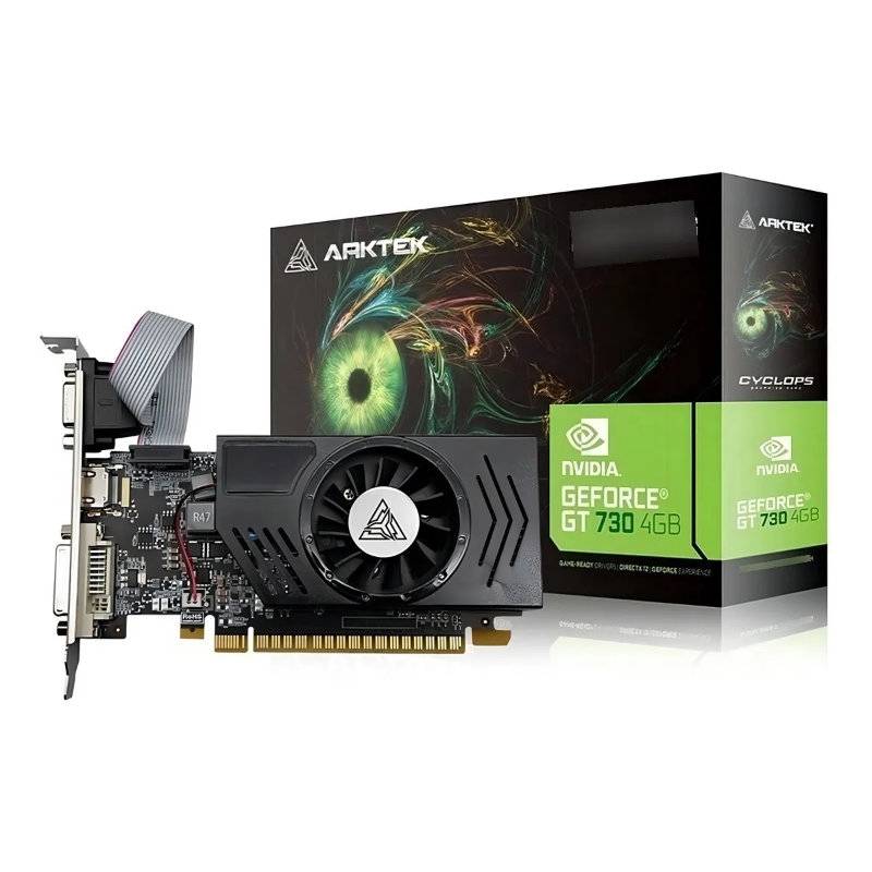 Placa De Video Arktek Geforce Gt 730 4Gb Ddr3