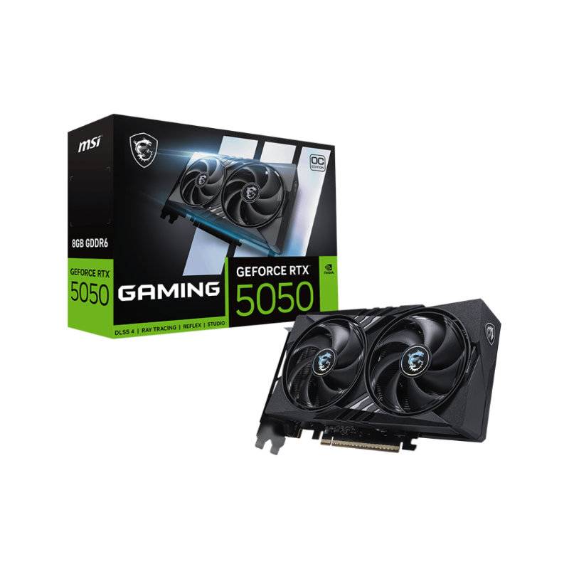 Placa De Video Msi Rtx 5050 Gaming Oc 8Gb Gddr6