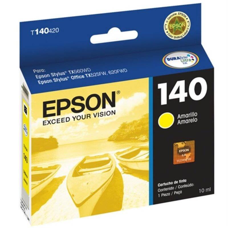 Cartucho Epson 140 Amarillo Original