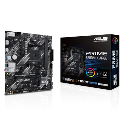 Motherboard Asus Prime B550M-K Argb Am4