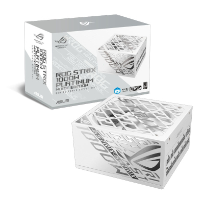 Fuente 1000W Asus Rog 80+ Platinum Atx 3.1 White