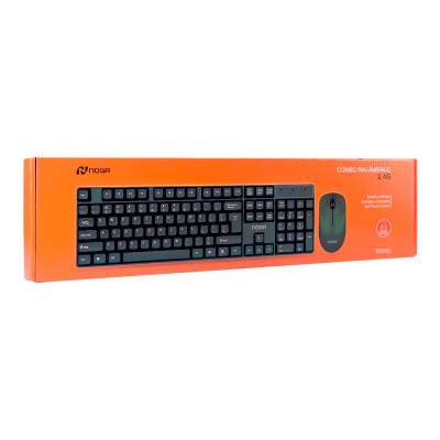 Outlet Kit Teclado Y Mouse Noga S5550 Inalámbrico Slim