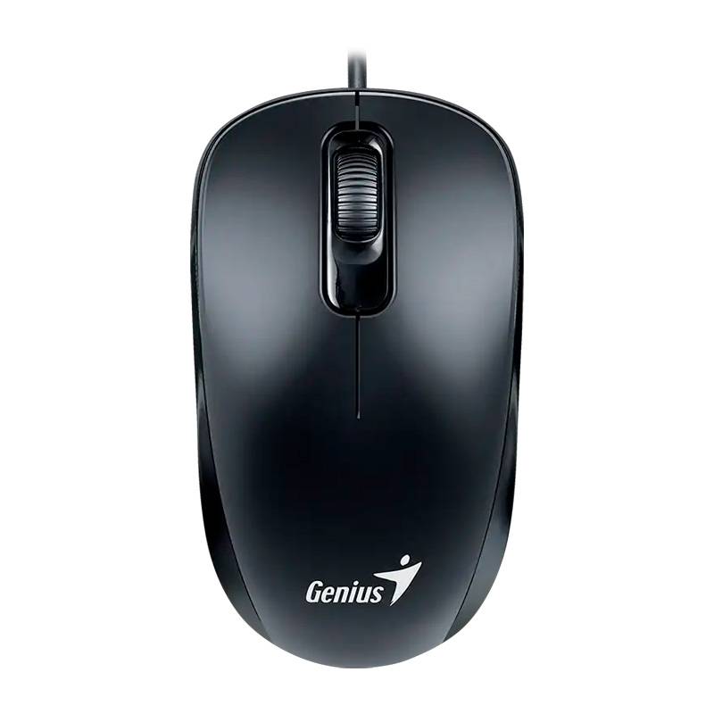 Outlet Mouse Genius Dx-110 Óptico Usb Negro