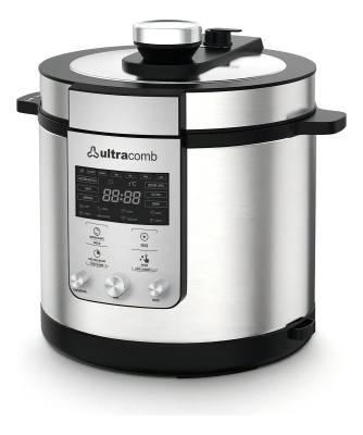 Olla A Presion Ultracomb Multifuncion Digital 6L 1000W