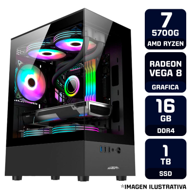 Pc Gamer Amd Ryzen 7 5700G 16Gb Ram Ssd 1Tb