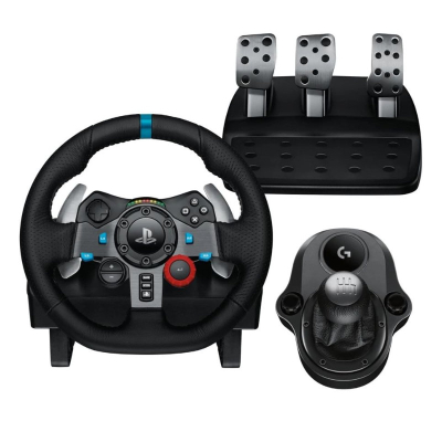 Volante Logitech G29 Driving Force Con Pedales Y Palanca Pc Ps4 Ps5