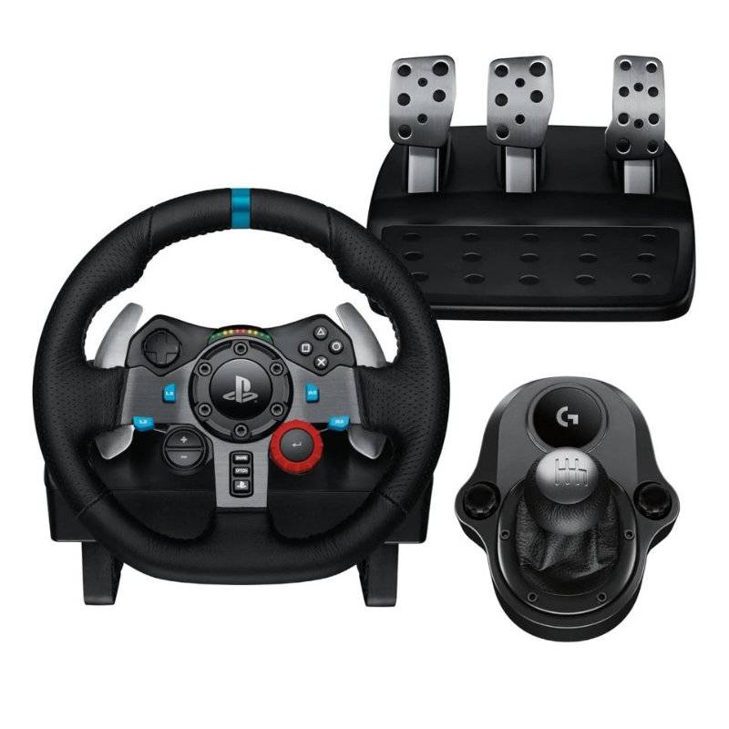Volante Logitech G29 Driving Force Con Pedales Y Palanca Pc Ps4 Ps5