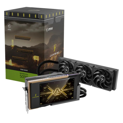 Placa De Video Msi Geforce Rtx 5090 Lightning Z 32Gb Gddr7
