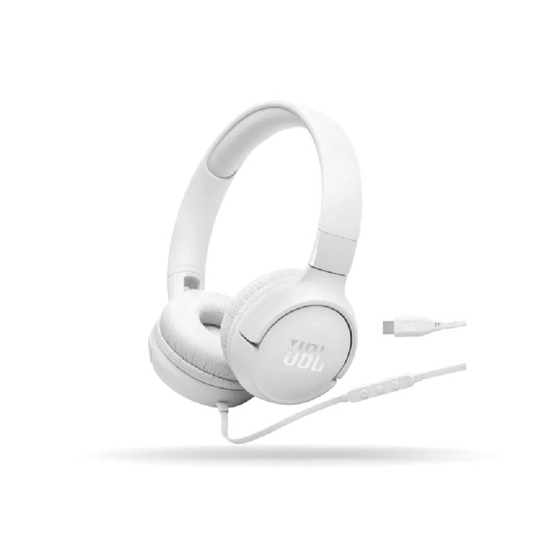 Auriculares Bluetooth Jbl Tune 520C On-Ear Inalámbricos Blanco
