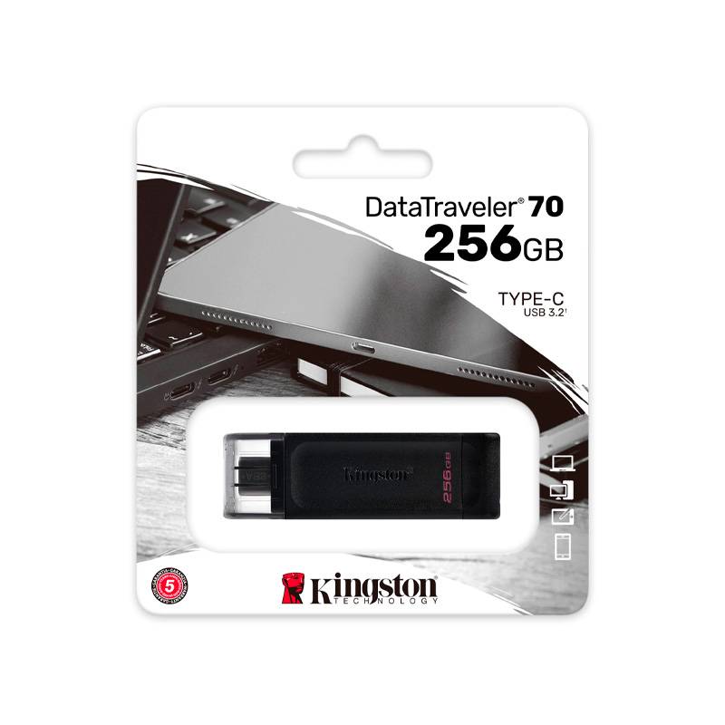 Outlet Pendrive 256Gb Kingston Datatraveler 70 Usb-C 3.2