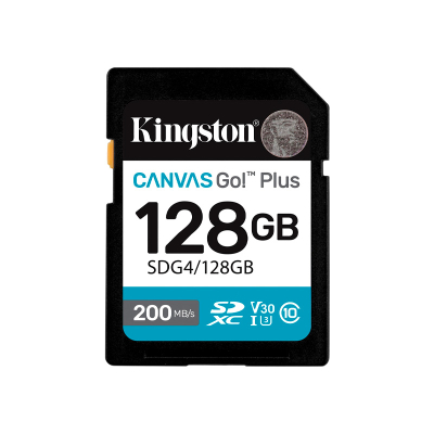 Outlet Memoria Sd Kingston Canvas Go! Plus 128Gb 4K