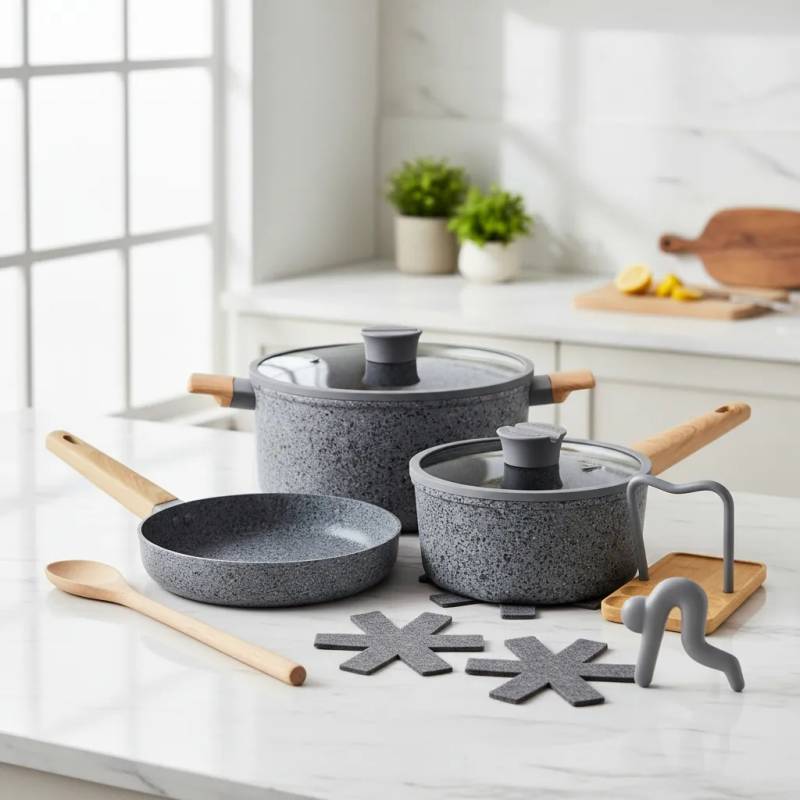 Bateria Hudson 5Pz Stone New Granito