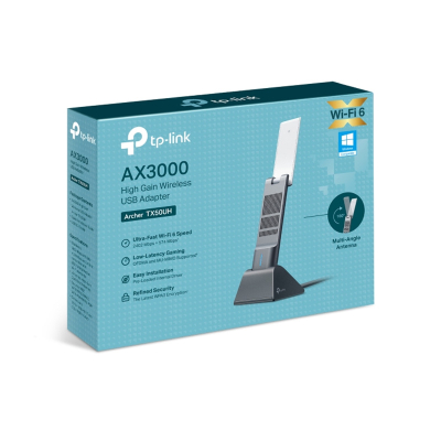 Outlet Adaptador Wi-Fi 6 Tp-Link Archer Tx50Uh Ax3000