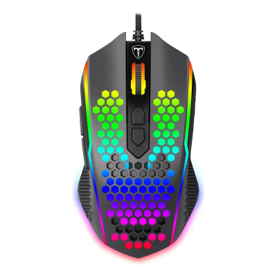 Mouse Gamer T-Dagger Imperial Lite T-Tgm310-Lit Rgb Negro