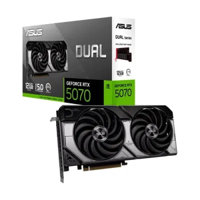 Placa De Video Asus Dual Rtx 5070 12Gb Gddr7 Oc