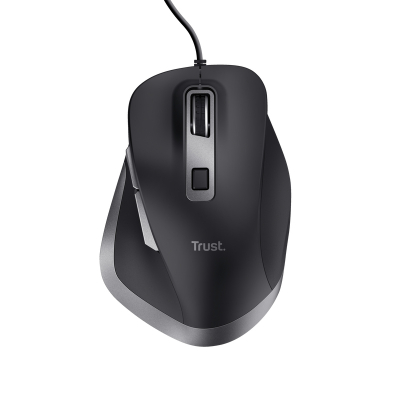 Mouse Trust Fyda Eco Wireless Recargable Ergonómico