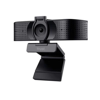 Webcam Trust Teza 4K Uhd Con Micrófono Dual Usb