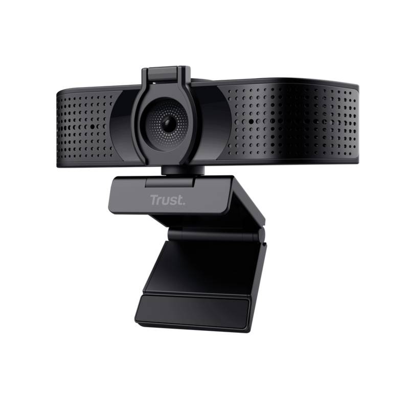 Webcam Trust Teza 4K Uhd Con Micrófono Dual Usb