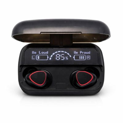 Auriculares Inalámbricos Bluetooth Int-Co Ultrapods Max 6 Rdh-206 Negro