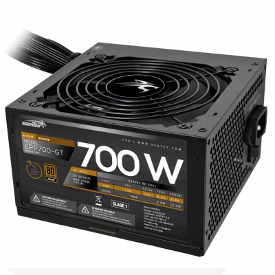 Fuente De Poder Sentey 700W 80 Plus Bronze Epp700-Gt Atx
