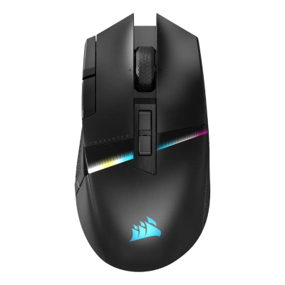Mouse Gamer Inalámbrico Corsair Darkstar Rgb Pro 26000 Dpi Negro