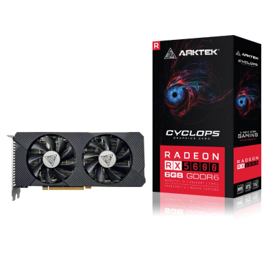 Placa De Video Arktek Radeon Rx 5600 Cyclops 6Gb Gddr6