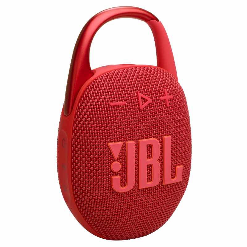 Parlante Inalámbrico Jbl Clip 5 Rojo Bluetooth Portátil Ip67