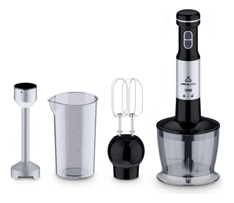Licuadora De Mano Ultracomb 1200W Lm-2555