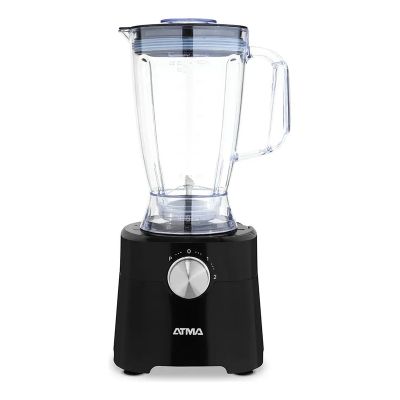 Multiprocesadora Atma Lp8425Nap 8 En 1 Con Vaso Licuador 650W Negra