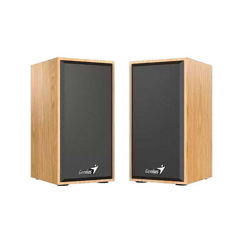 Outlet Parlantes Genius Sp-Hf180 Madera Marrón 6W Usb