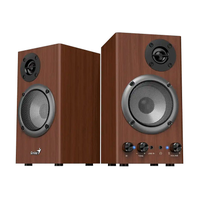 Outlet Parlante Genius Sp-Hf500B Wood 16W Usb-C