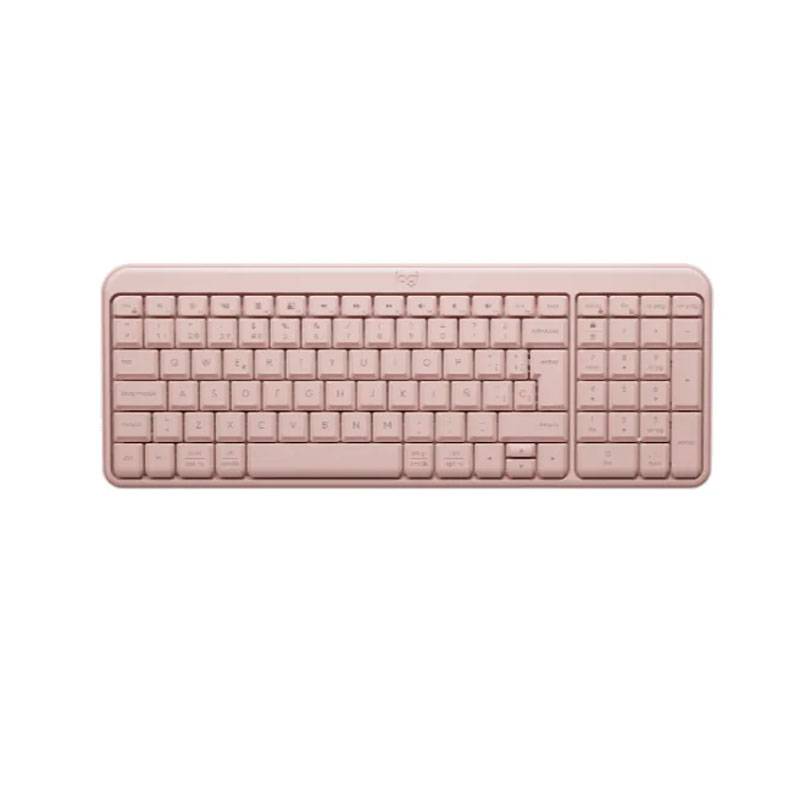 Outlet Teclado Bluetooth Logitech K250 Pebble Rosa