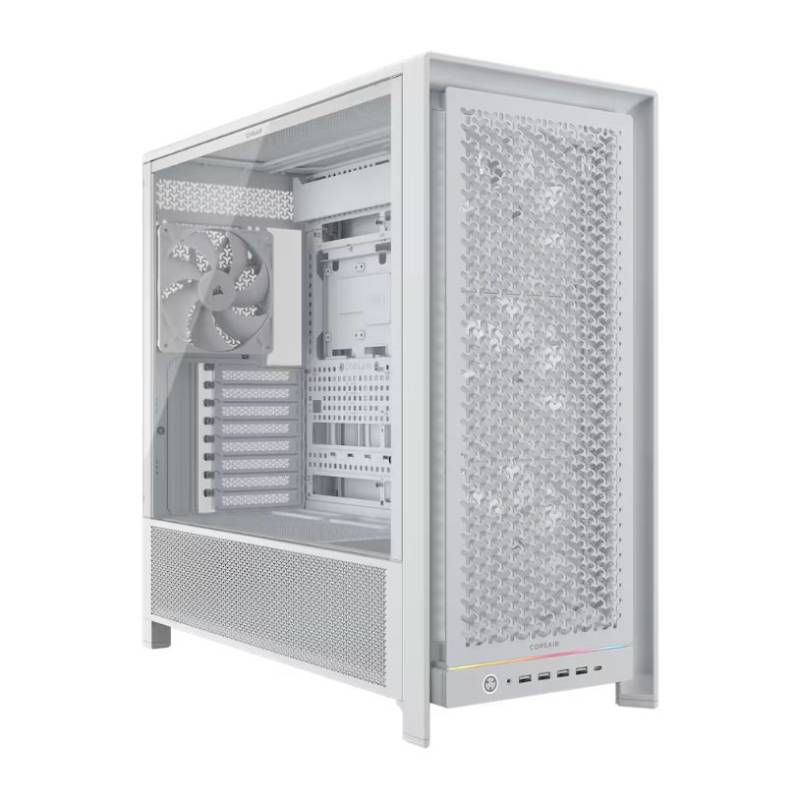 Gabinete Gamer Corsair Frame 5000D Rs Mid-Tower White 4X Rs140