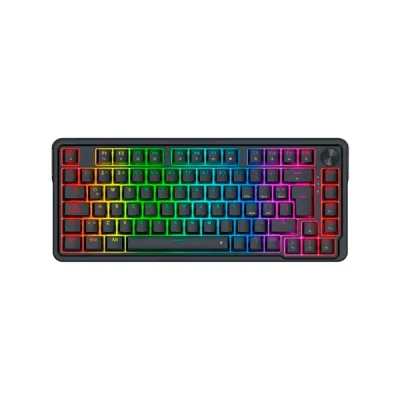 Teclado Mecánico Redragon Ucal Wireless K673Rgb-M Rgb 75% Negro