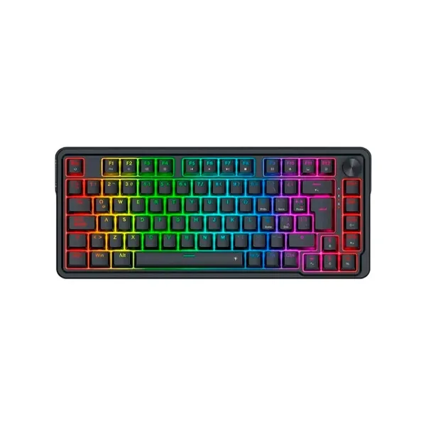 Teclado Mecánico Redragon Ucal Wireless K673Rgb-M Rgb 75% Negro