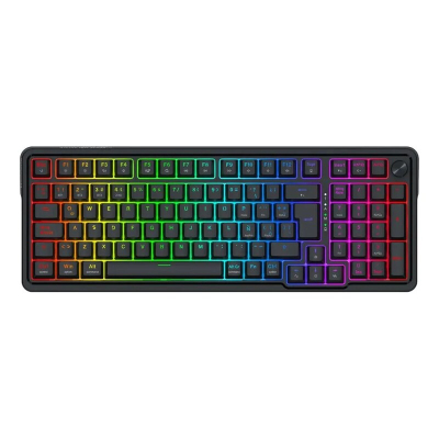 Teclado Mecánico Redragon Ucal Wireless K673Rgb-M Rgb 75% Negro